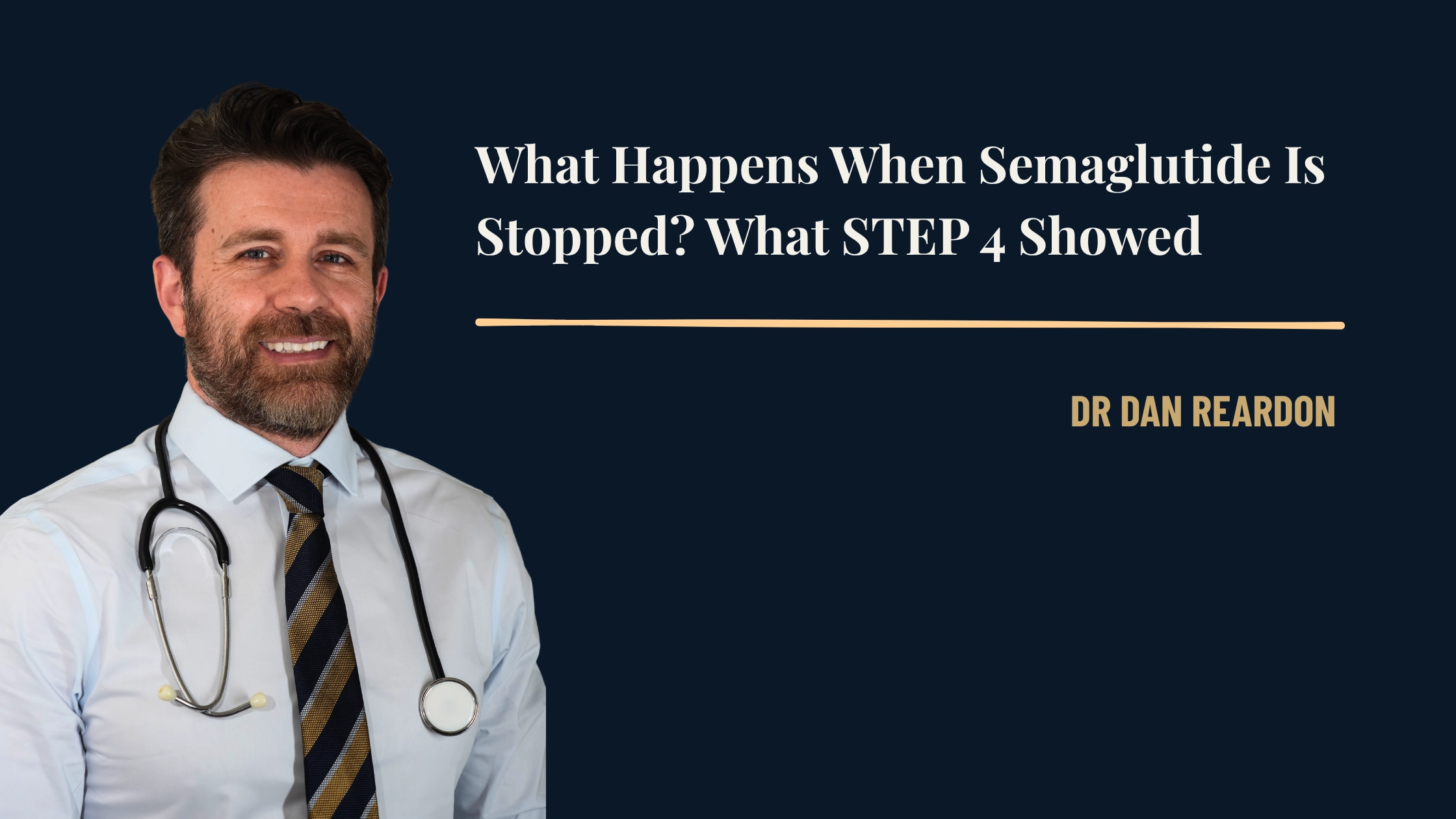 STEP 4 semaglutide withdrawal trial